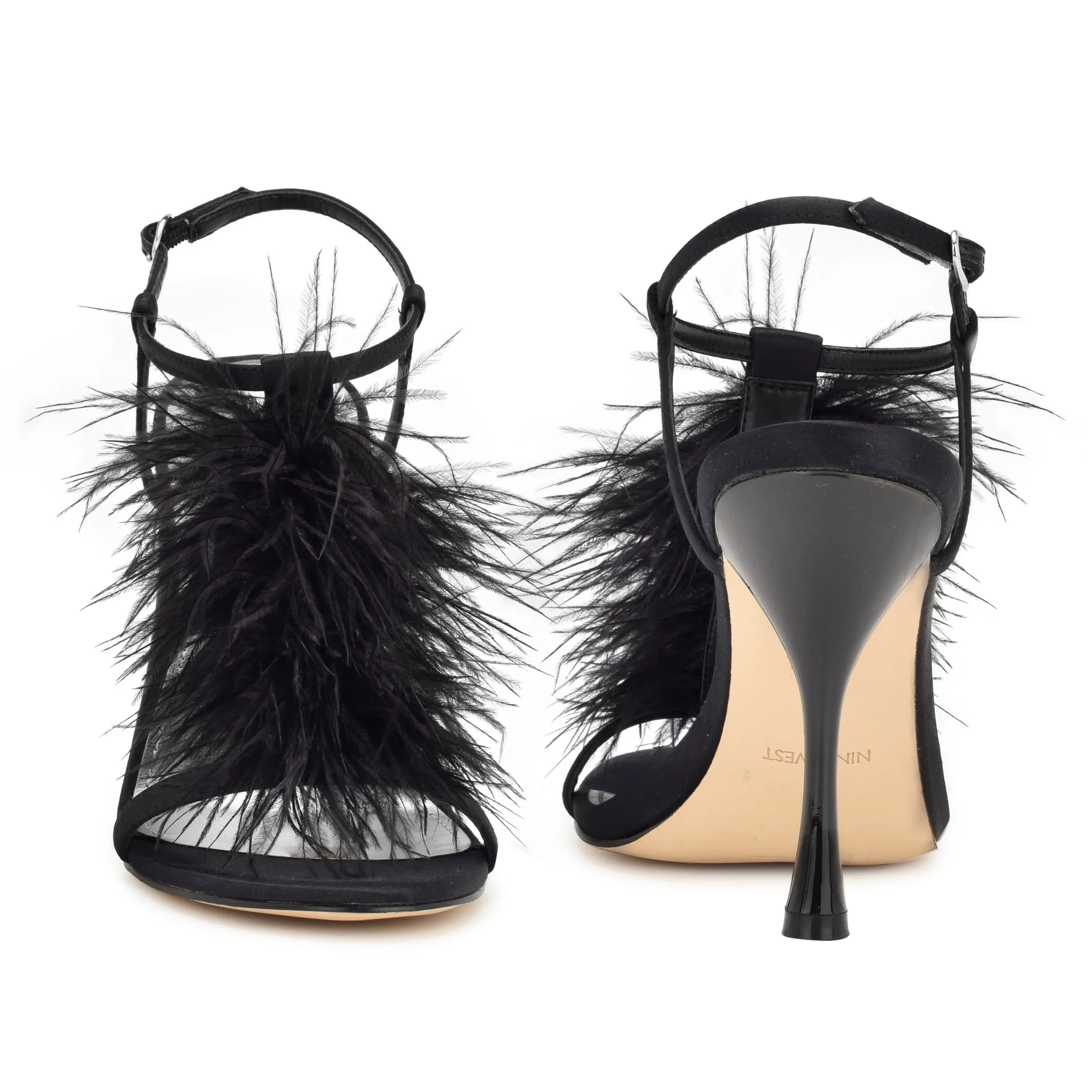 Million Ankle Strap Heeled Sandals