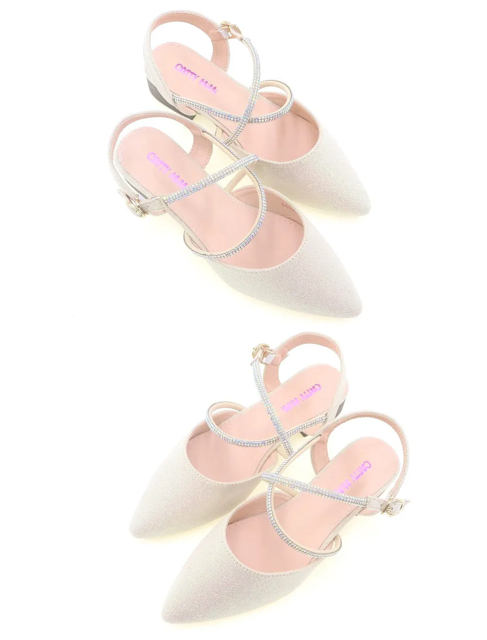 Moda Paolo Girls Heels In 2 Colours (34900T)
