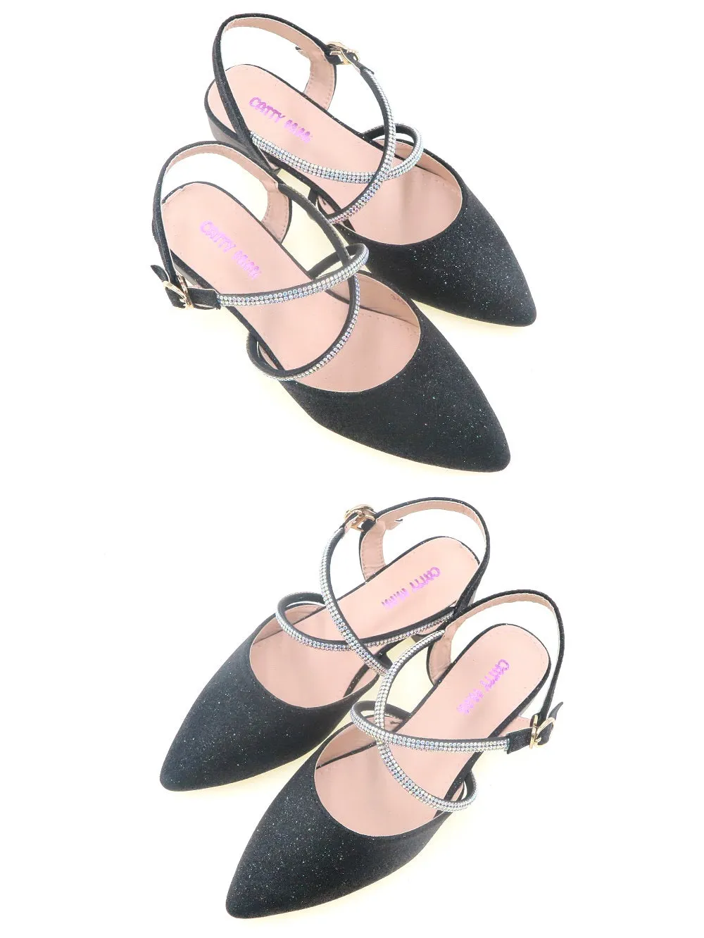Moda Paolo Girls Heels In 2 Colours (34900T)