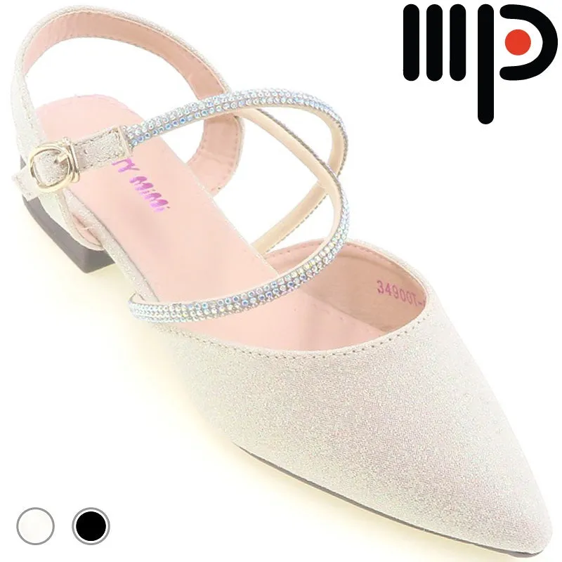 Moda Paolo Girls Heels In 2 Colours (34900T)