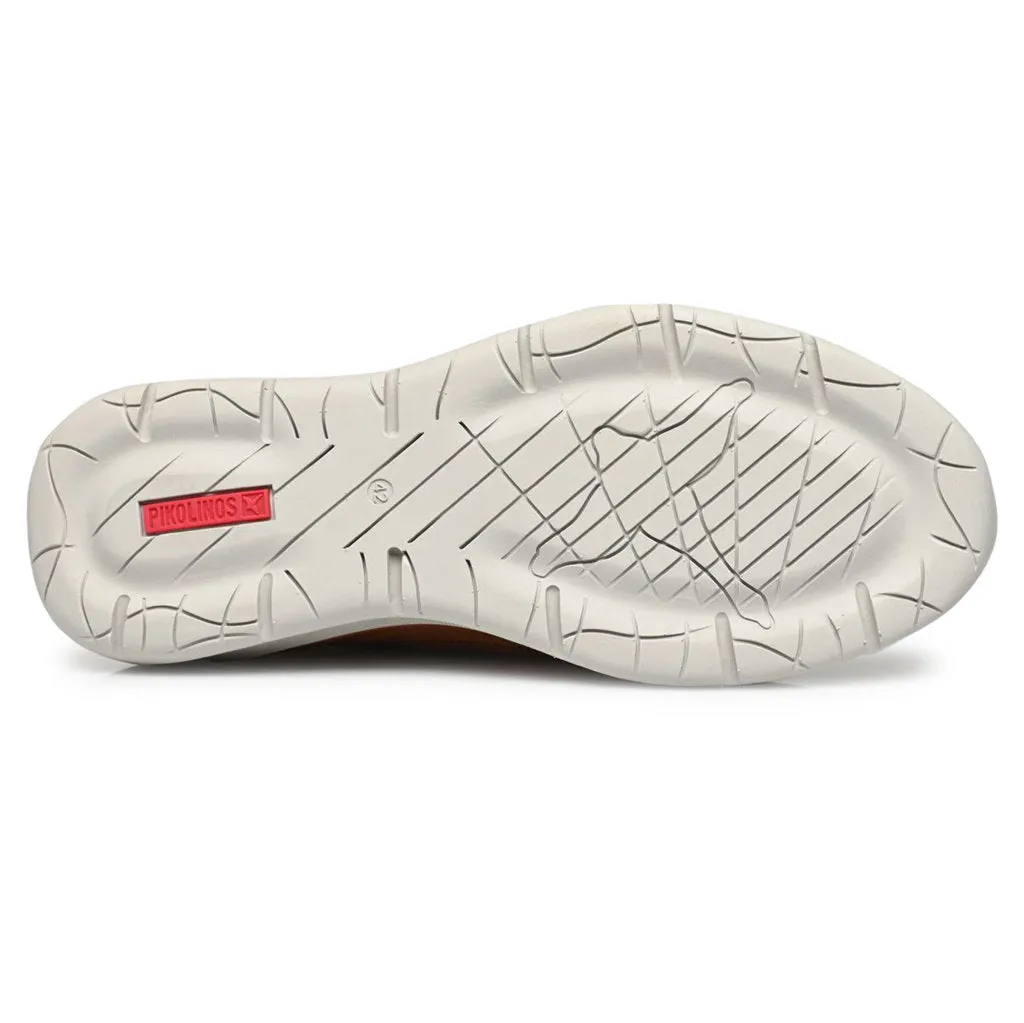 Pikolinos Biar M6V Leather Textile Men's Low Top Trainers