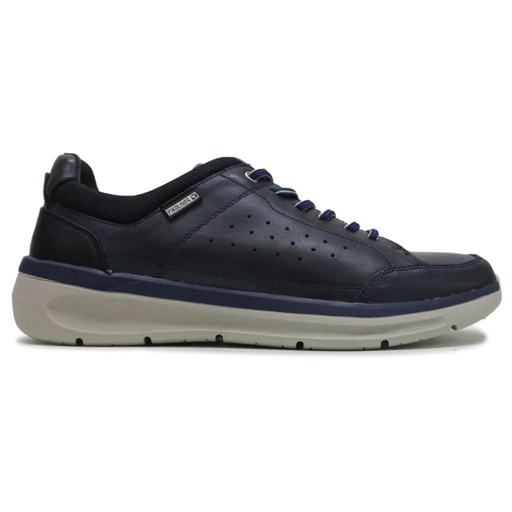 Pikolinos Biar M6V Leather Textile Men's Low Top Trainers