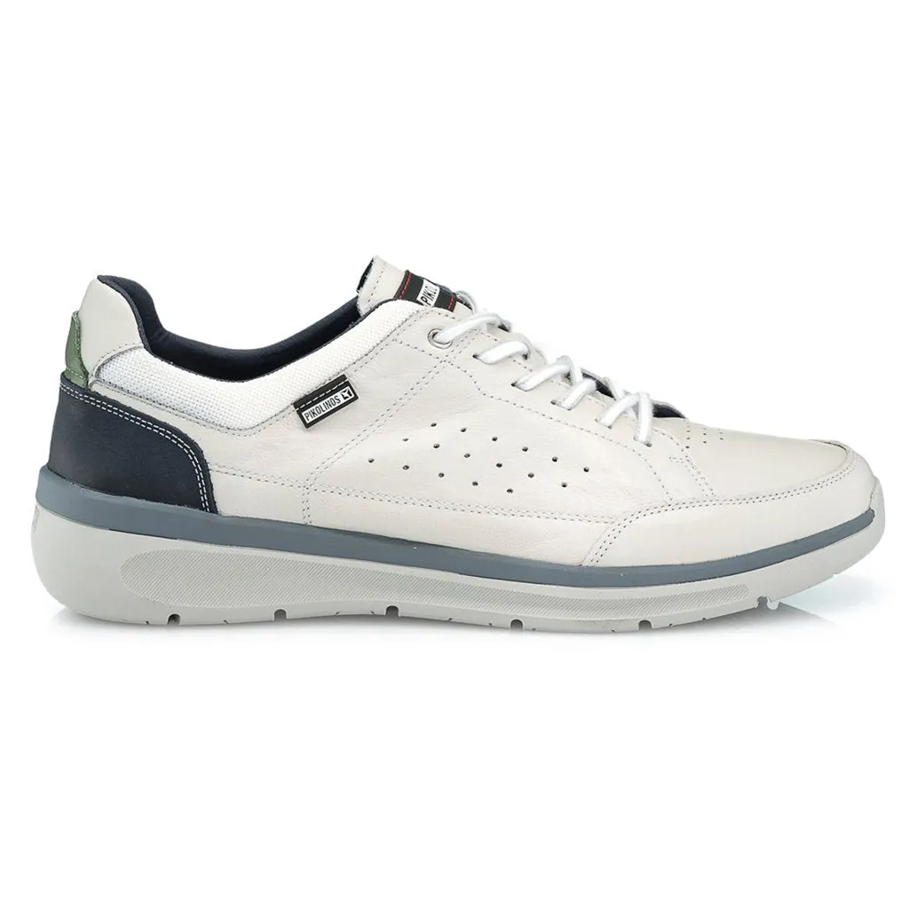 Pikolinos Biar M6V Leather Textile Men's Low Top Trainers