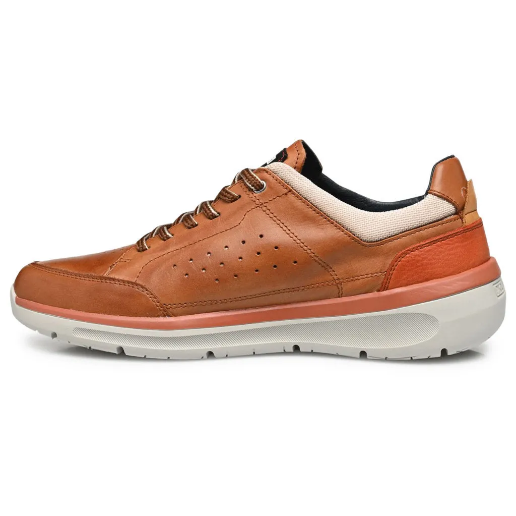 Pikolinos Biar M6V Leather Textile Men's Low Top Trainers