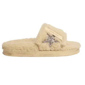 POOLSTAR SHEARLING SLIP ONS