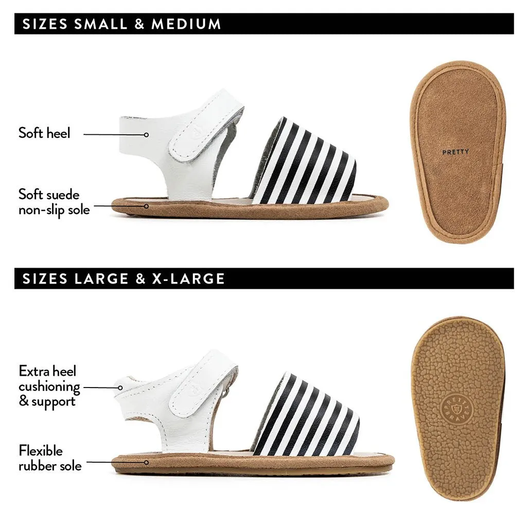 PRETTY BRAVE BLAKE SANDAL Stripe