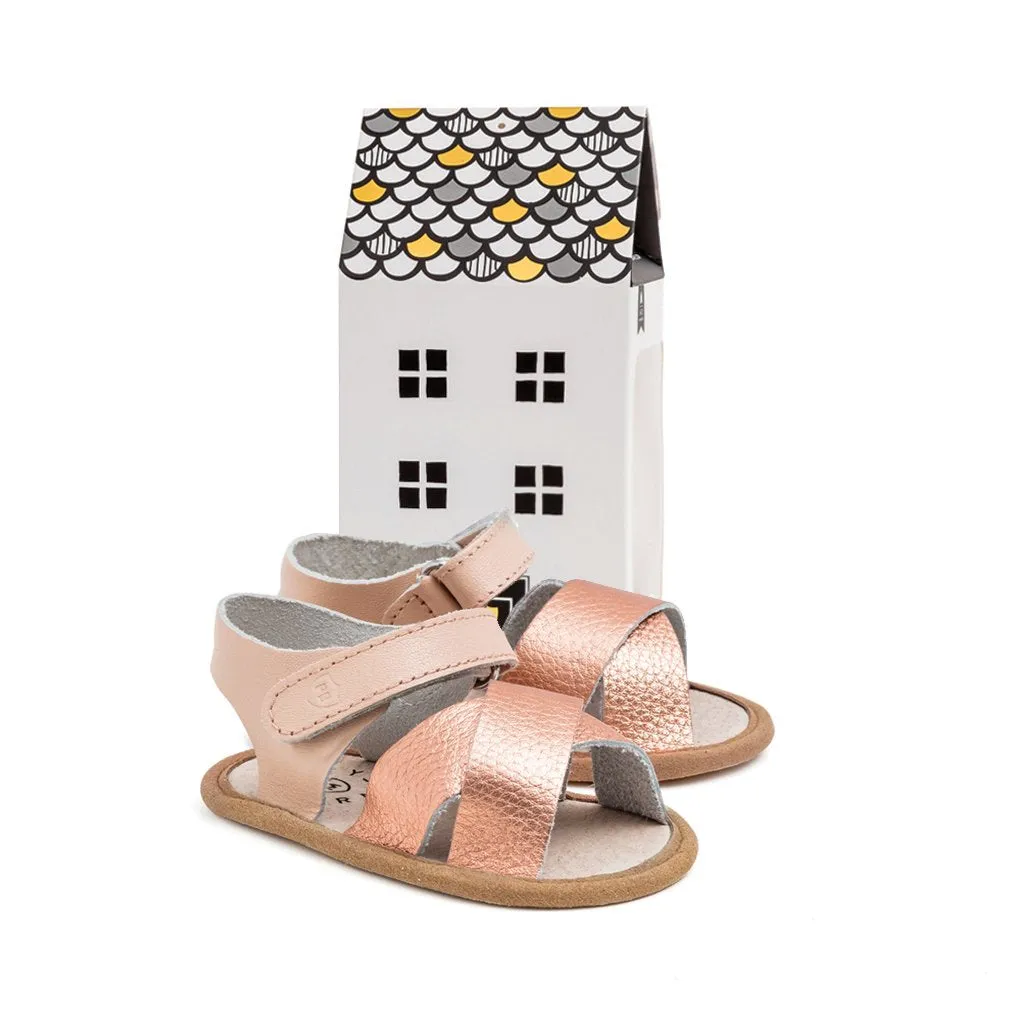 PRETTY BRAVE VALENCIA SANDAL Rose Gold