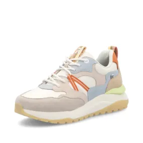 Rieker W2501-82 Evolution Sport Ladies Trainer Ice/White/Multi