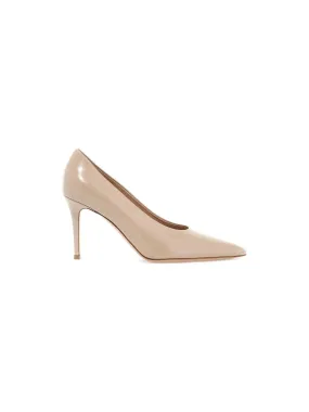 Robbie Leather High-Heeled Shoes