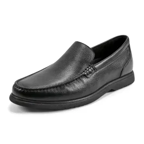 Rockport Men's Jensen Black Leather Loafers 11