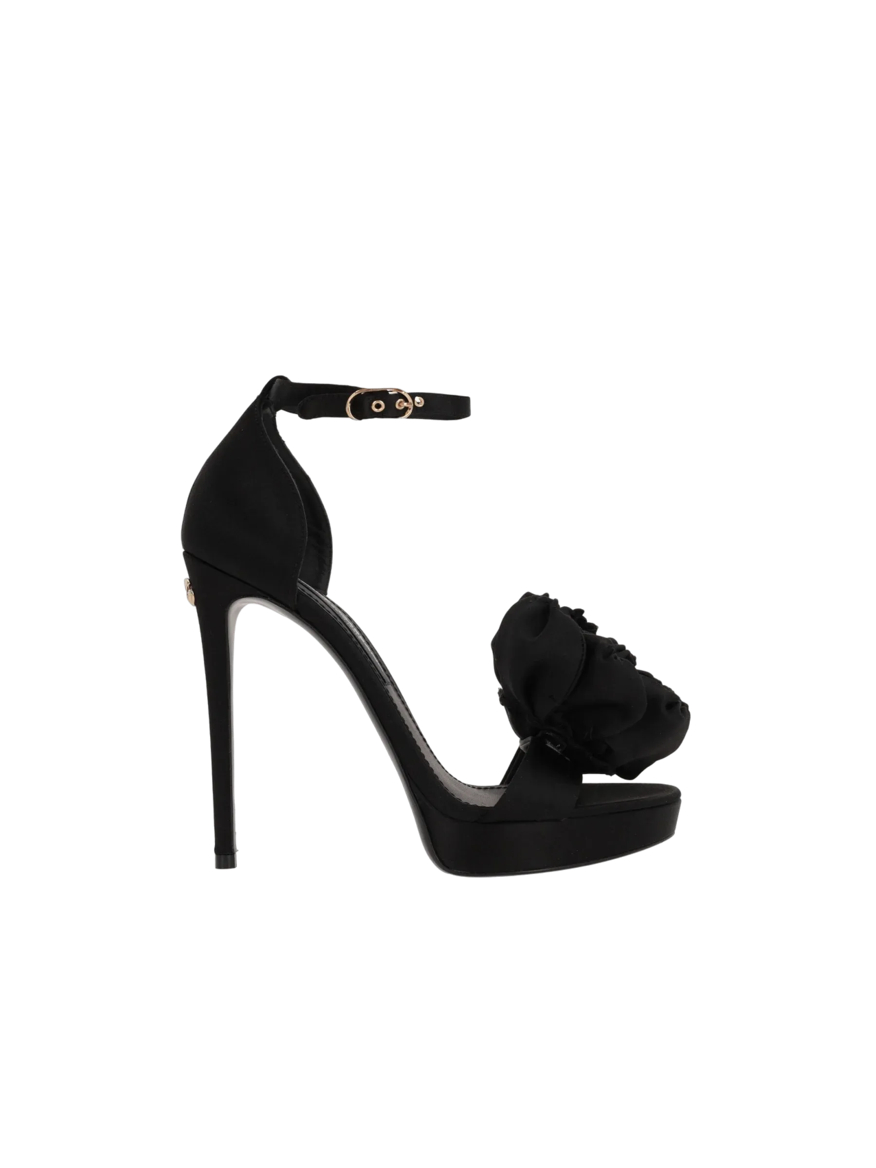 Satin Platform Sandals
