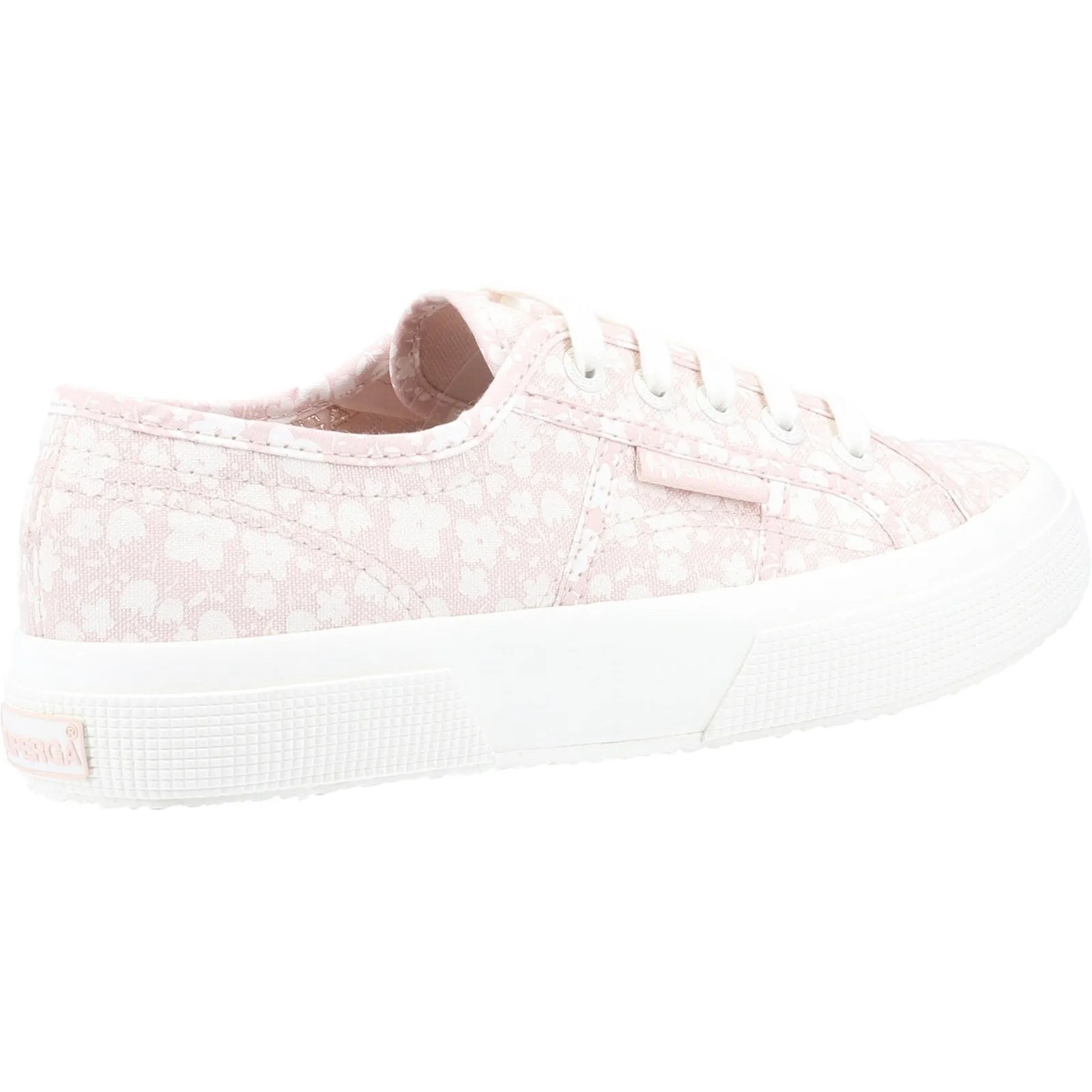 Superga Womens 2750 Floral Print Trainers - Pink