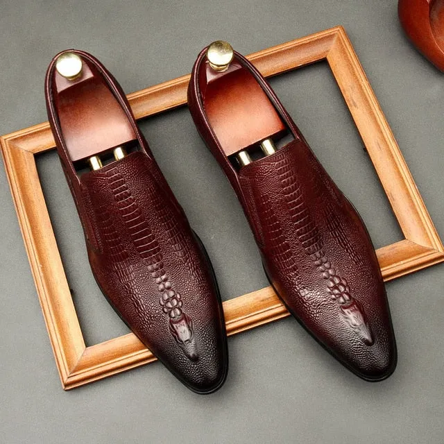The Nicola Genuine Leather Brogue Dress Shoes | Popular Male Apparel and Accessories