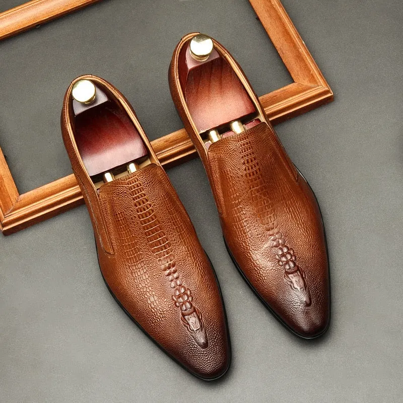 The Nicola Genuine Leather Brogue Dress Shoes | Popular Male Apparel and Accessories