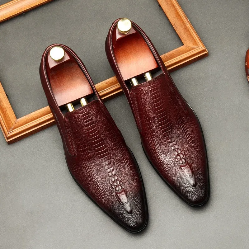 The Nicola Genuine Leather Brogue Dress Shoes | Popular Male Apparel and Accessories