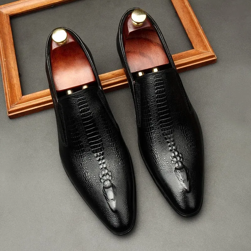 The Nicola Genuine Leather Brogue Dress Shoes | Popular Male Apparel and Accessories