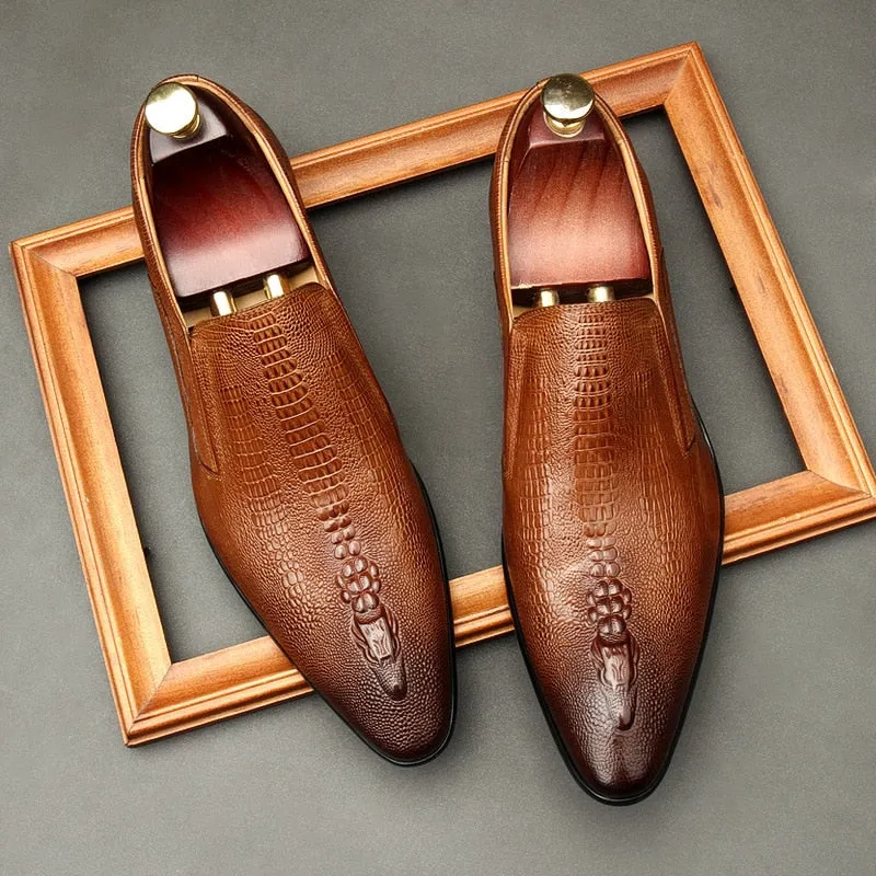 The Nicola Genuine Leather Brogue Dress Shoes | Popular Male Apparel and Accessories