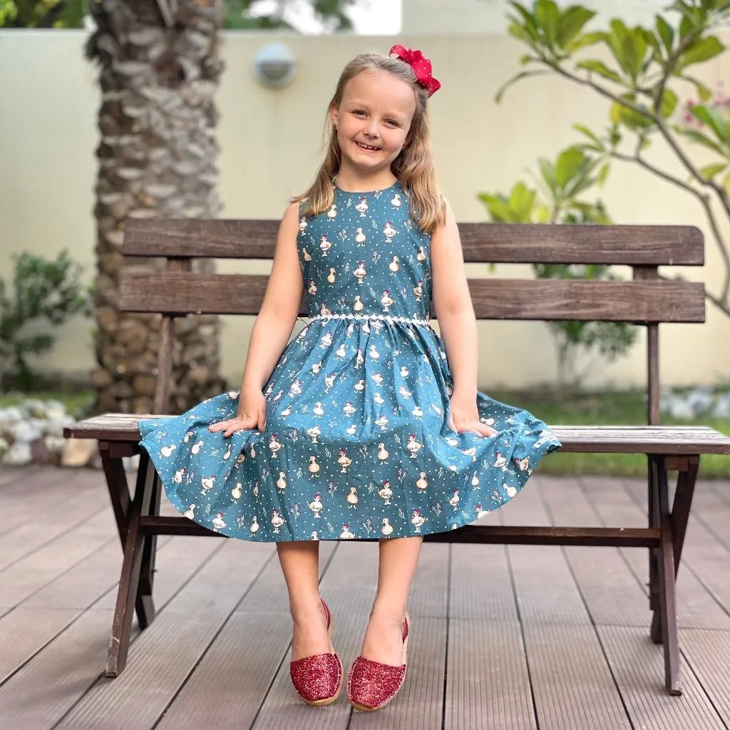 Toddler Avarca in Red Glitter