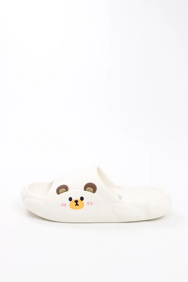 Viny - Women's Bear Bathroom Slides