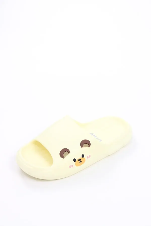 Viny - Women's Bear Bathroom Slides