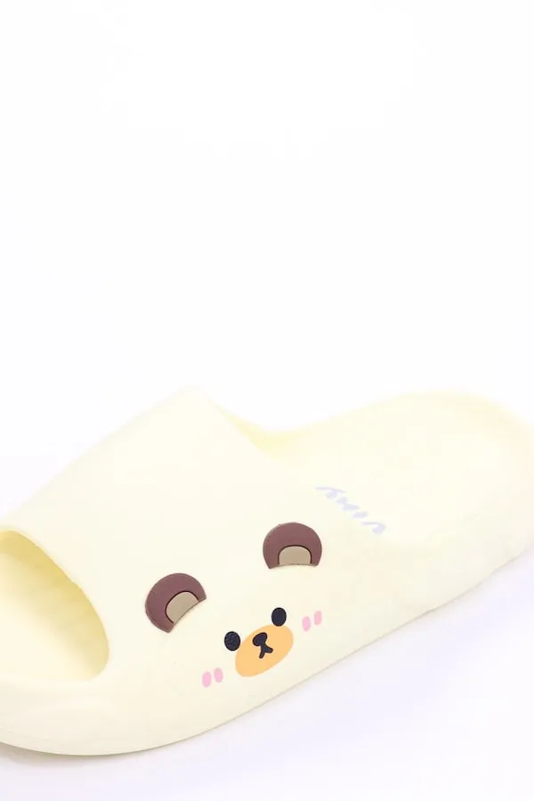 Viny - Women's Bear Bathroom Slides