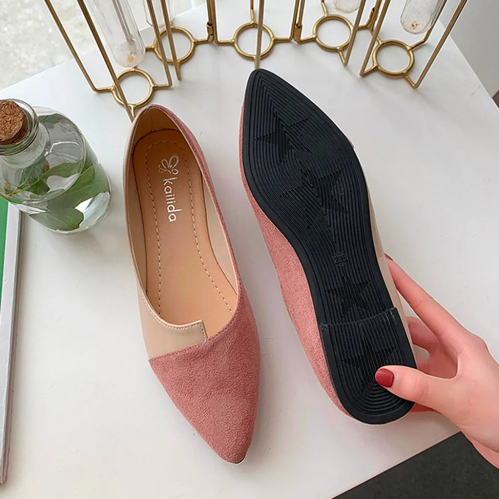 Women Flats Shallow Shoes