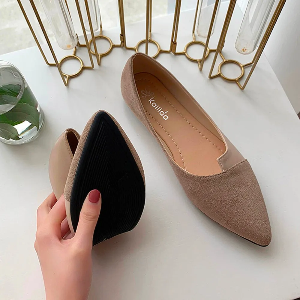 Women Flats Shallow Shoes