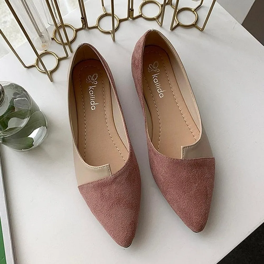 Women Flats Shallow Shoes