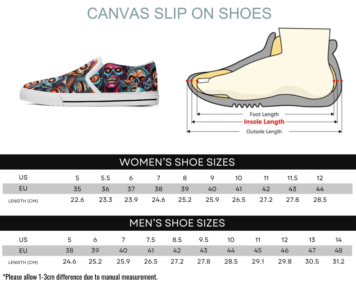 Zombie Party Slip-Ons